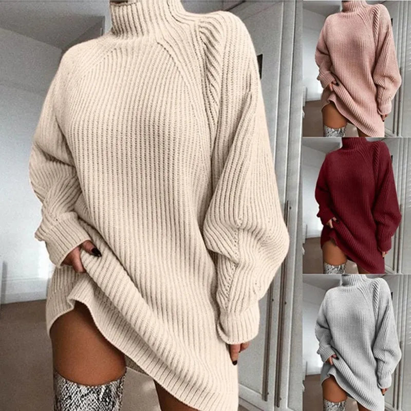 Ellery - Women's Oversized Turtleneck Dress