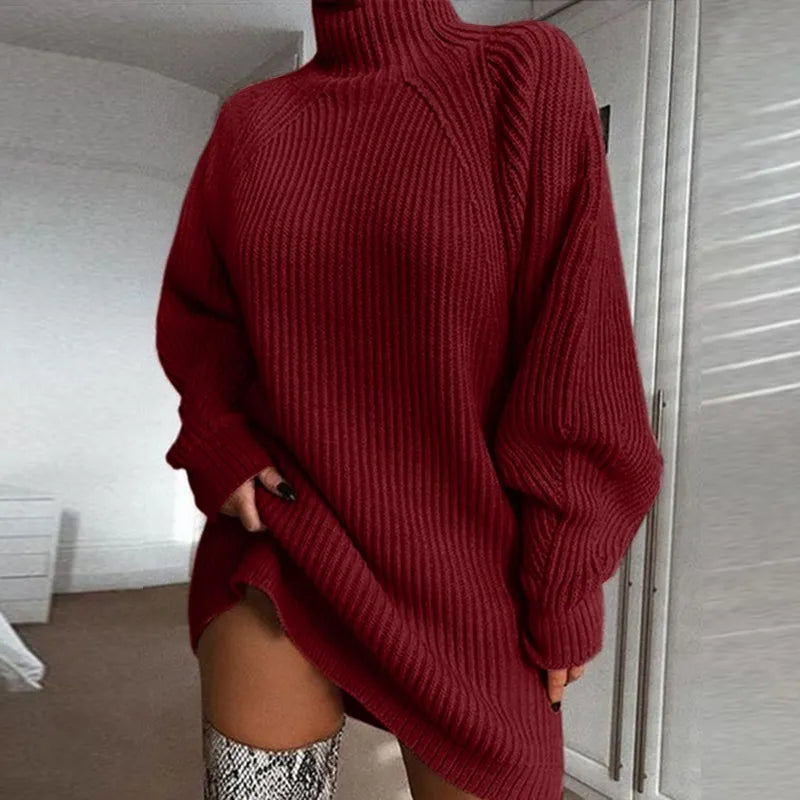 Ellery - Women's Oversized Turtleneck Dress