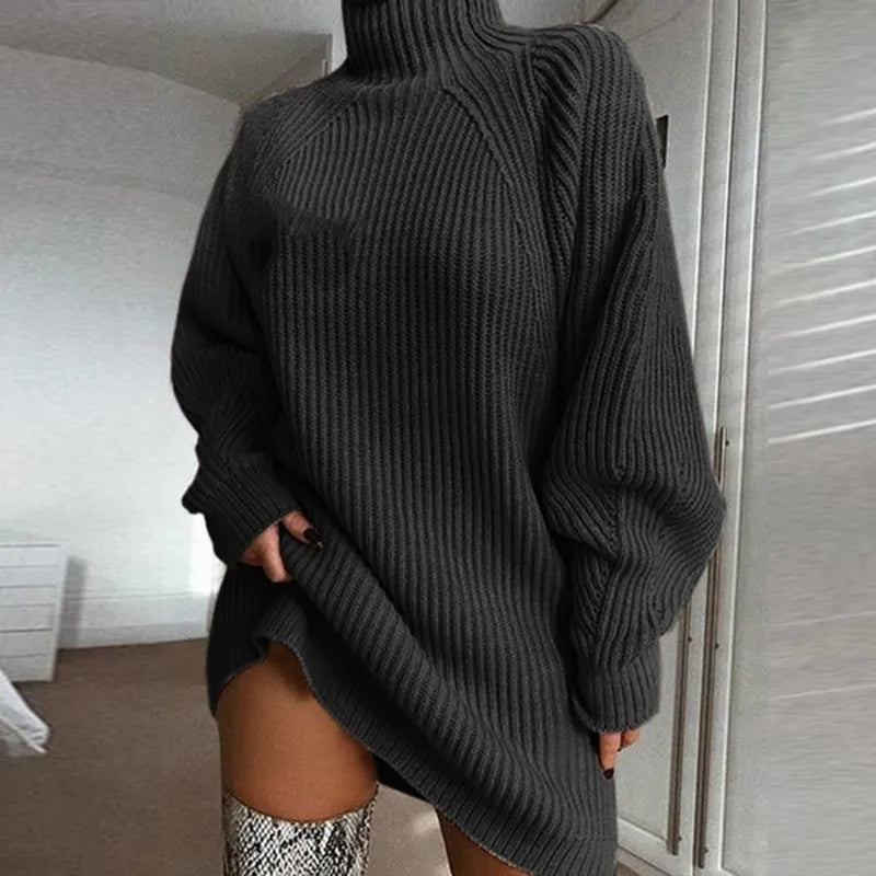 Ellery - Women's Oversized Turtleneck Dress