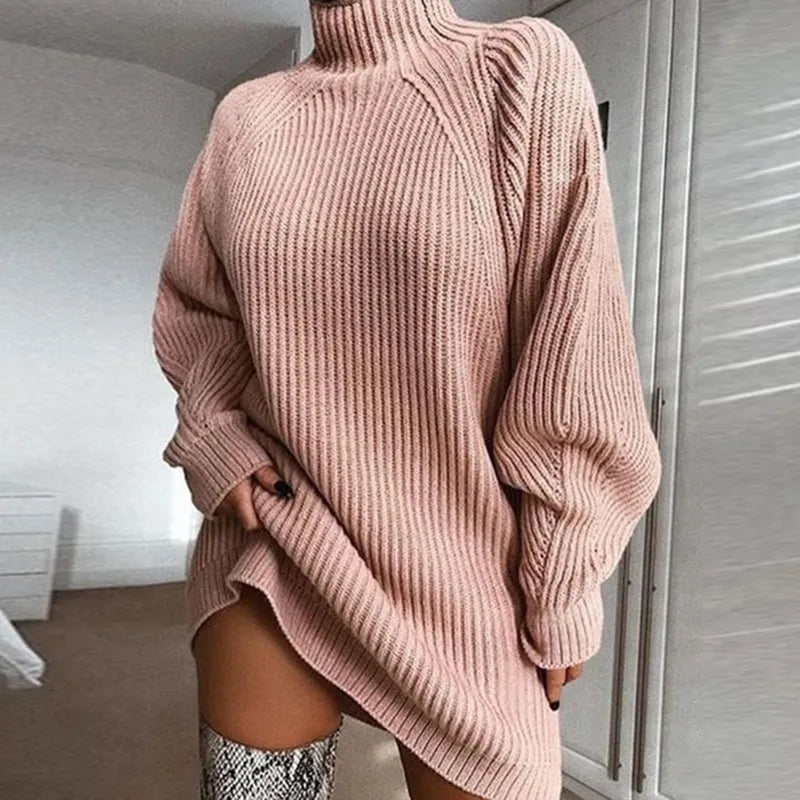 Ellery - Women's Oversized Turtleneck Dress