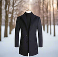Ellis - Men's Long Overcoat