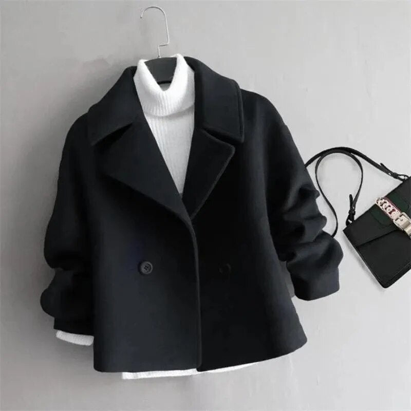 Emmanuelle - Women's Cropped Coat