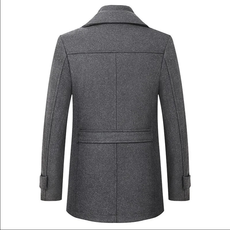 Everett - Men's Long Winter Overcoat