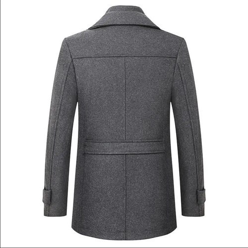 Everett - Men's Long Winter Overcoat