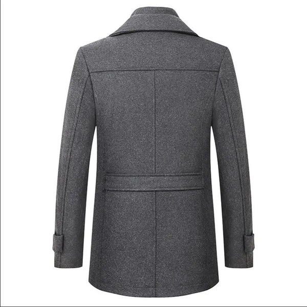 Everett - Men's Long Winter Overcoat