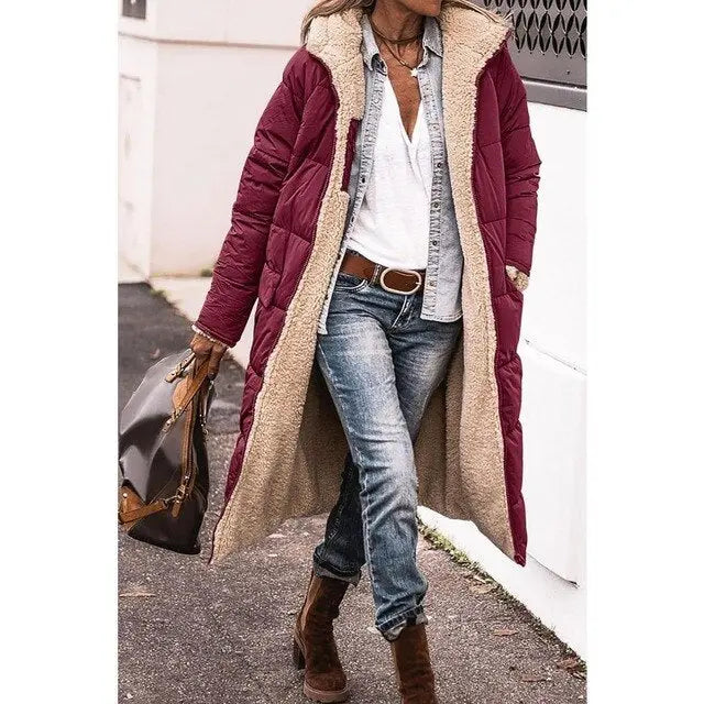 Fleur - Women's Long Puffer Jacket