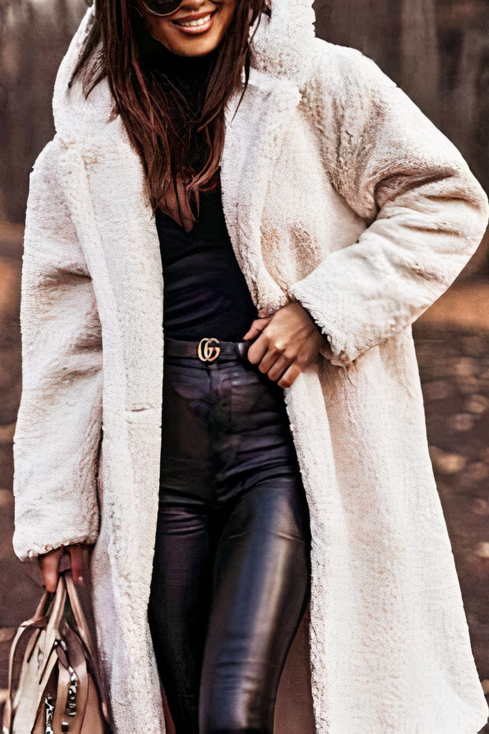 Florence - Women's Hooded Teddy Coat