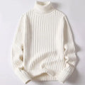 Florian - Men's Ribbed Turtleneck Sweater