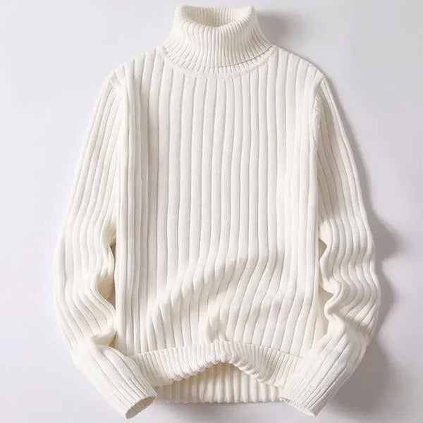 Florian - Men's Ribbed Turtleneck Sweater
