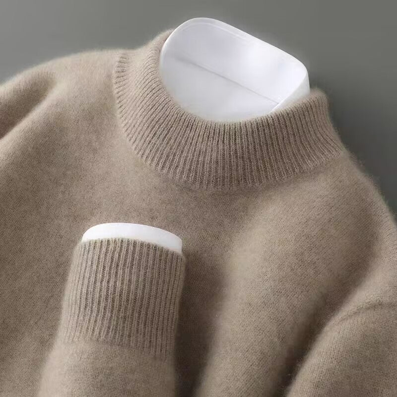 Forrest - Men's Turtleneck Pullover Sweater