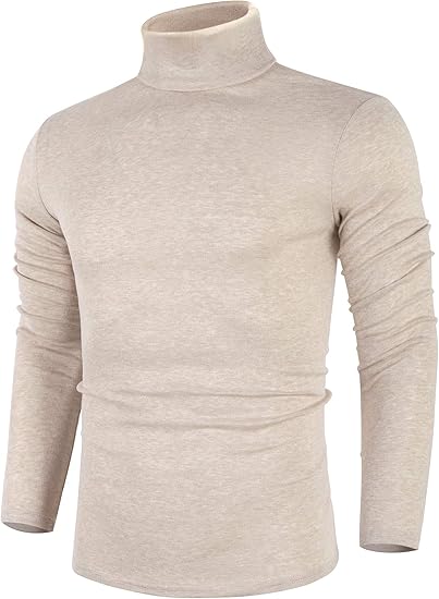 Gareth - Men's Mock Neck Turtleneck Sweater