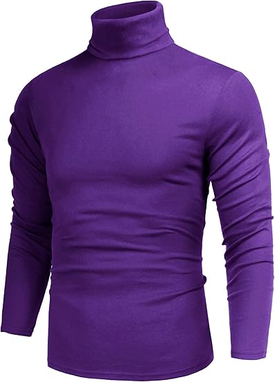 Gareth - Men's Mock Neck Turtleneck Sweater