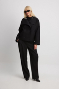 Genevieve - Women's Cropped Double Breasted Coat