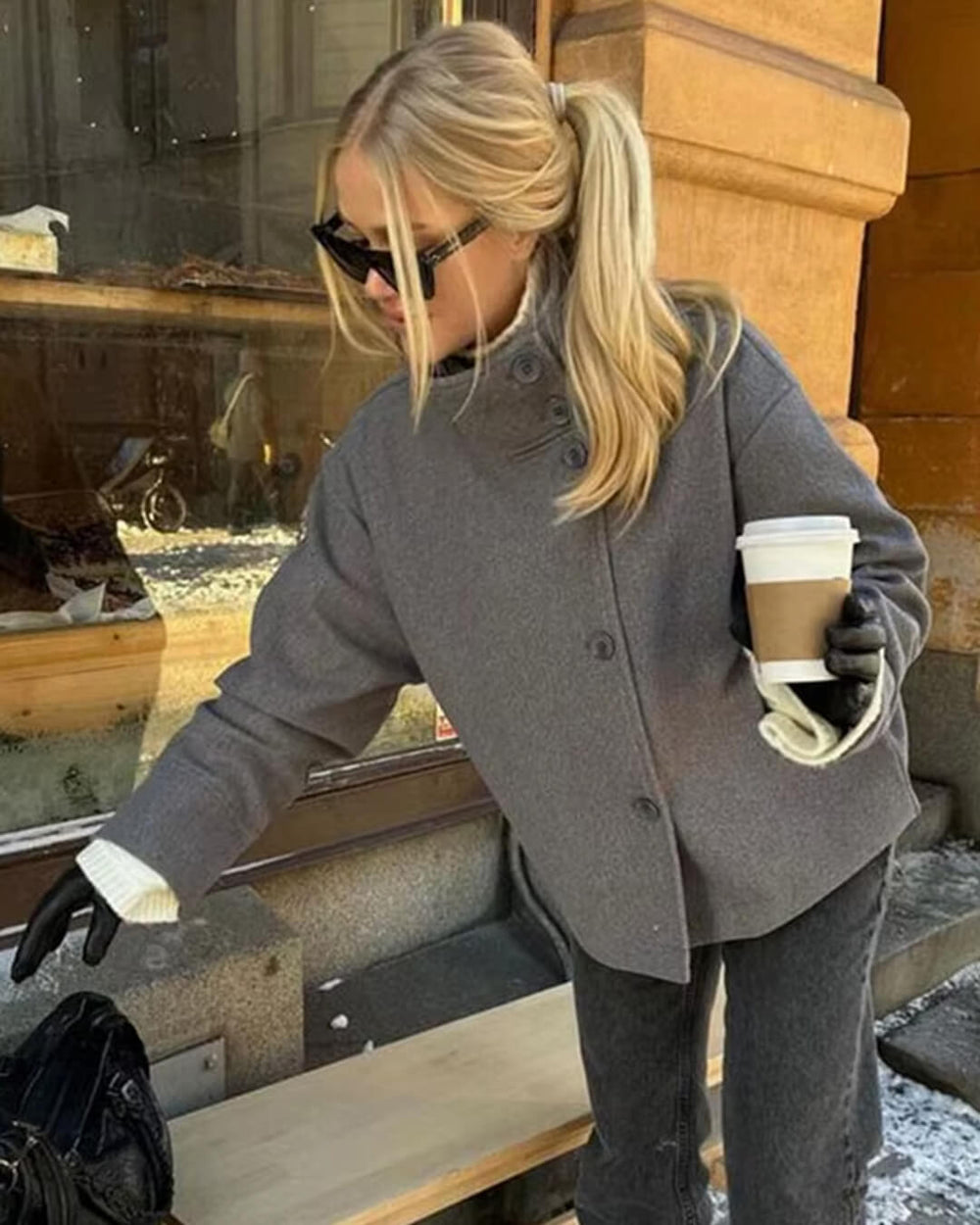 Georgia - Women's Stand Collar Jacket