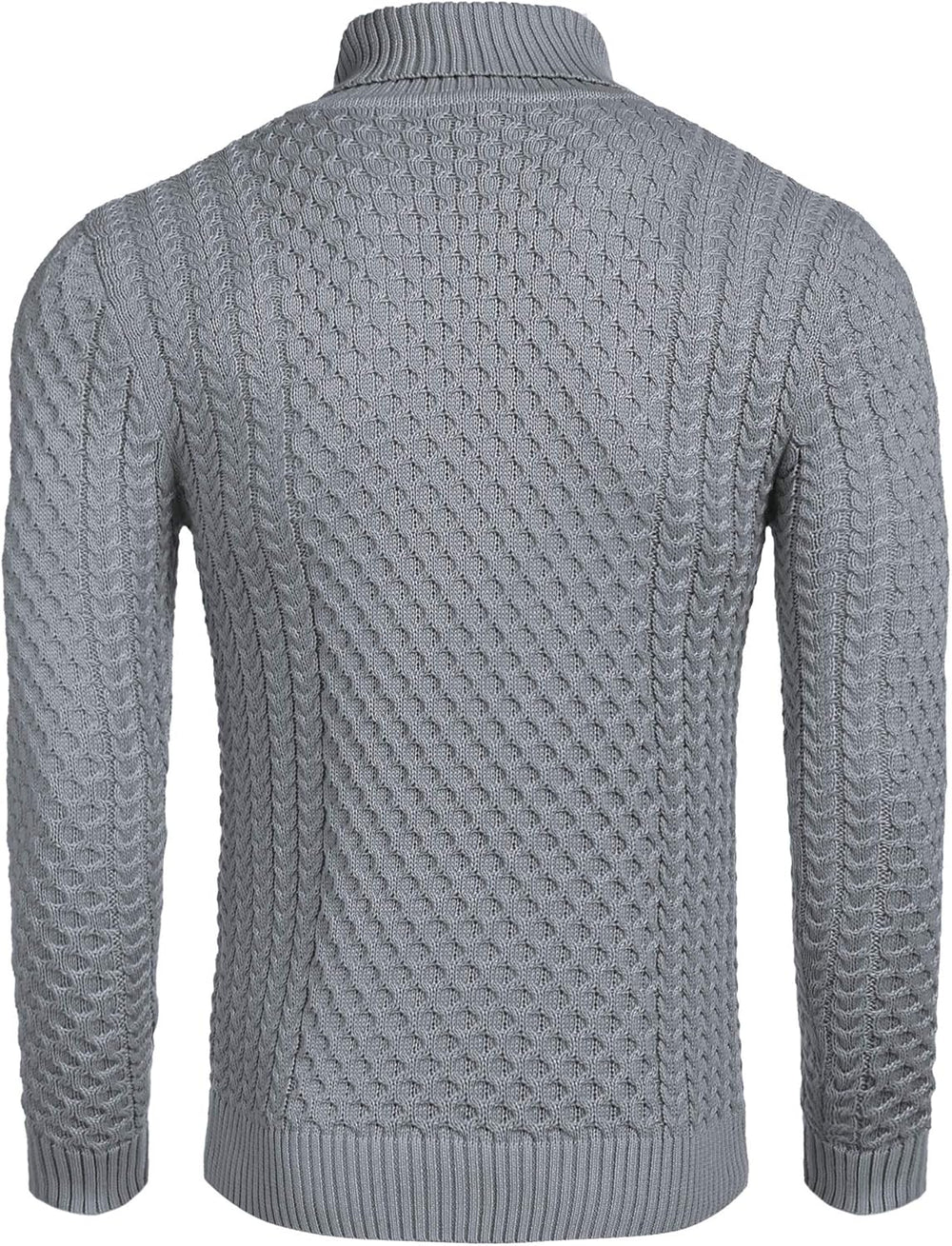 Gideon - Men's Chunky Knit Turtleneck Sweater