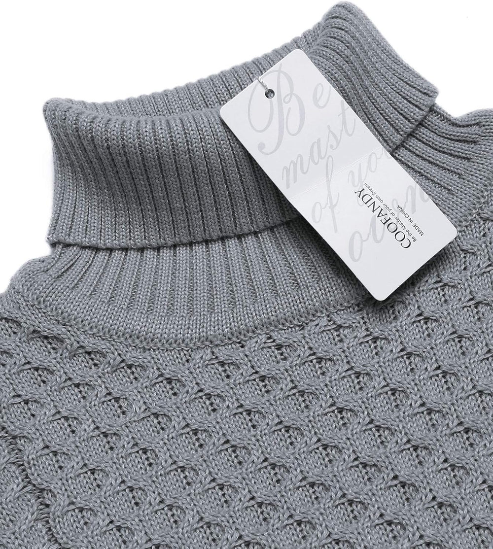 Gideon - Men's Chunky Knit Turtleneck Sweater