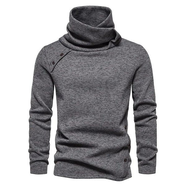 Gregor - Men's Mock Neck Knit Sweater