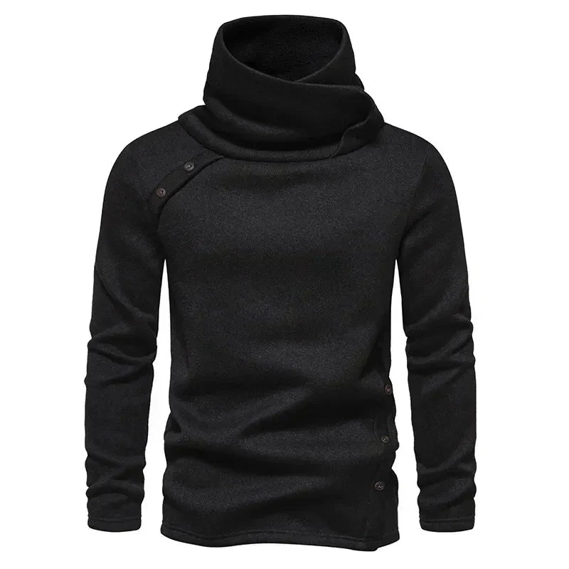 Gregor - Men's Mock Neck Knit Sweater