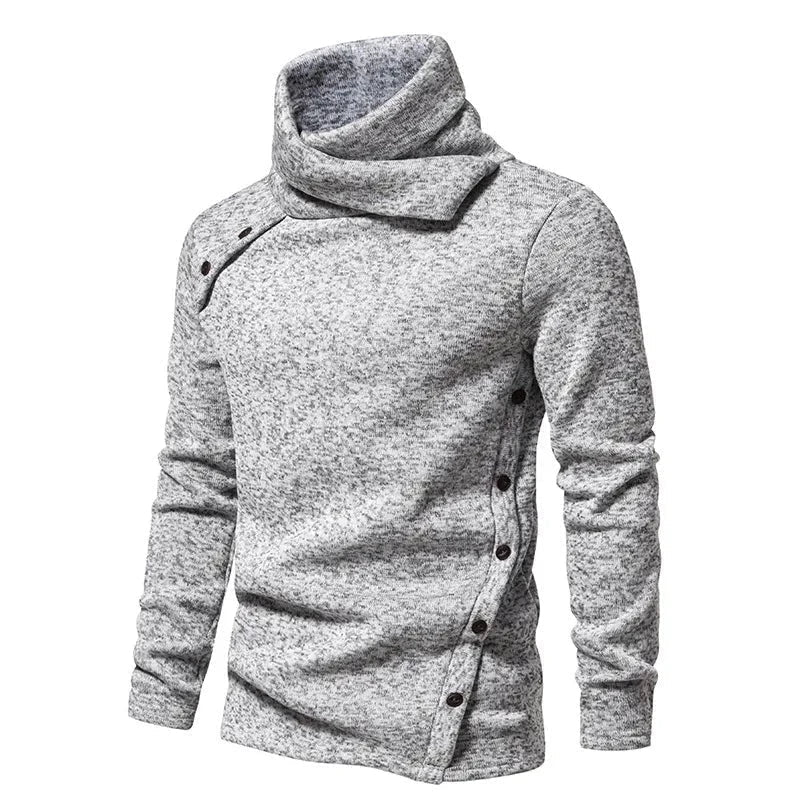 Gregor - Men's Mock Neck Knit Sweater
