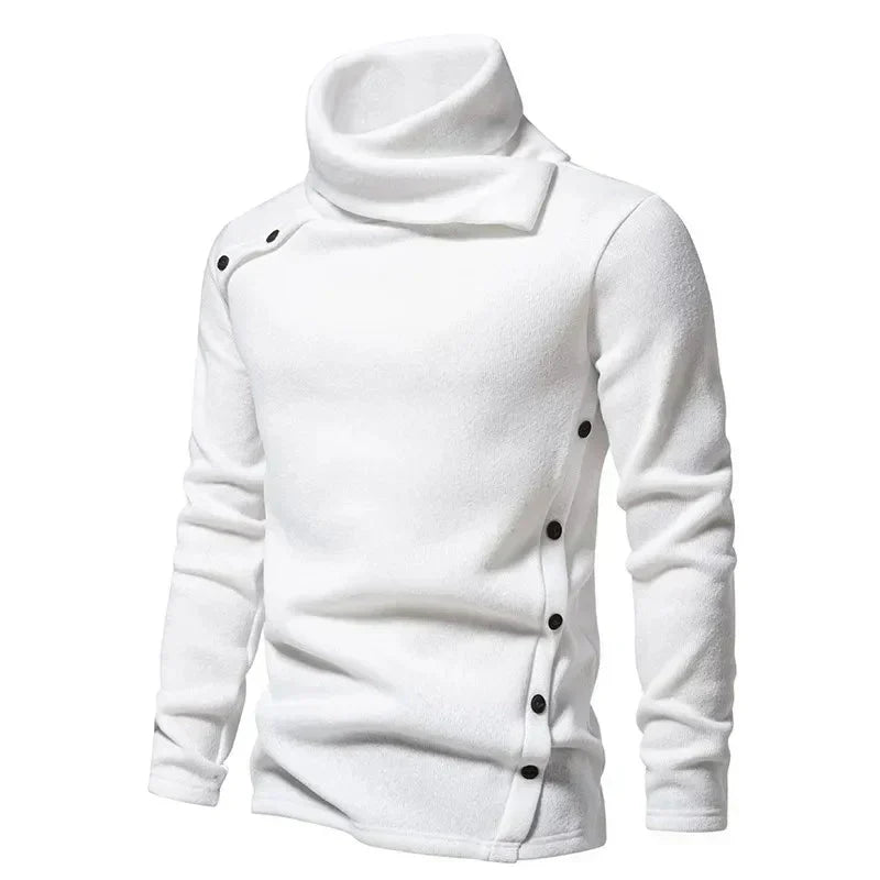 Gregor - Men's Mock Neck Knit Sweater