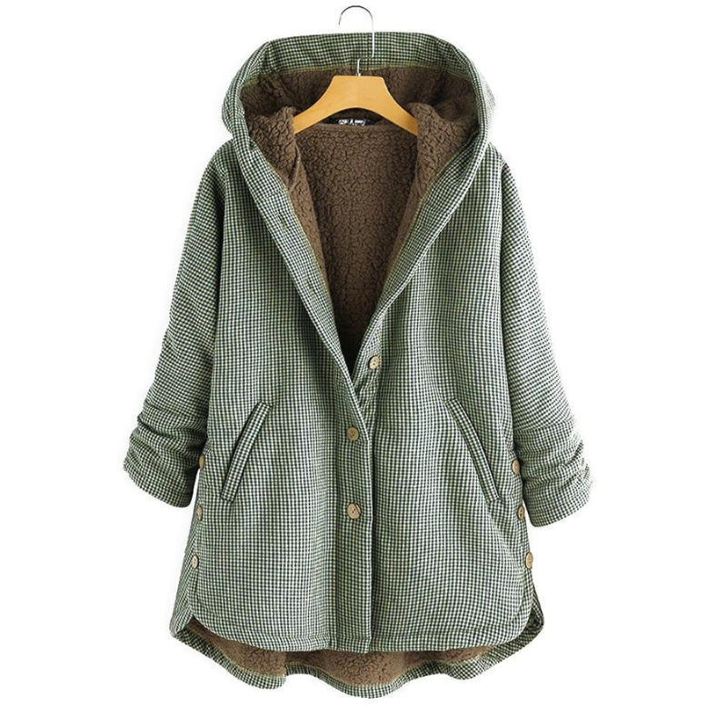 Greta - Women's Hooded Fleece Lined Jacket