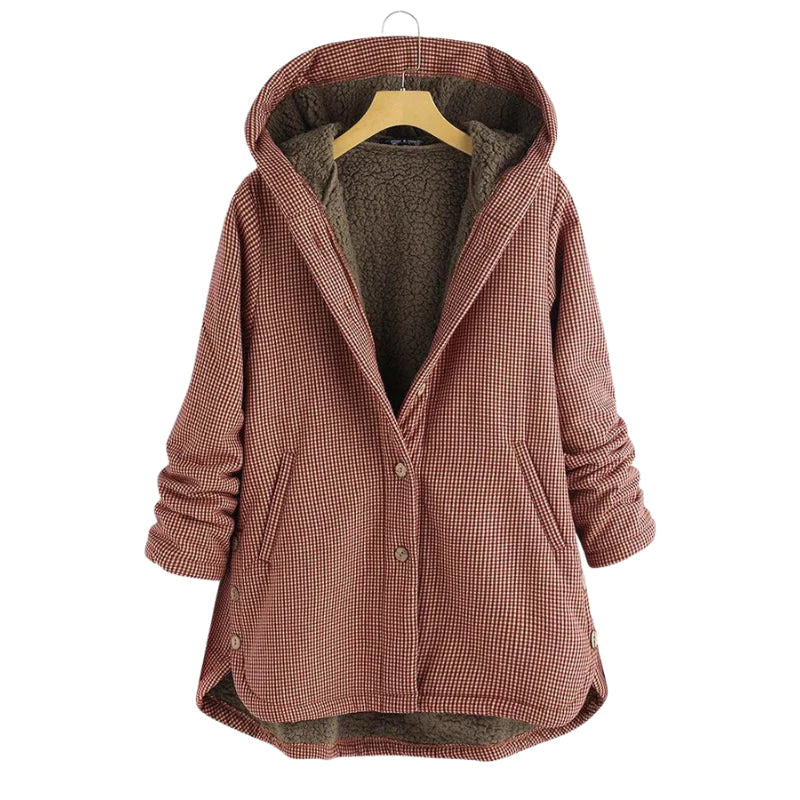 Greta - Women's Hooded Fleece Lined Jacket