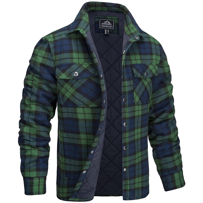 Griffin - Men's Sherpa Lined Shirt Jacket