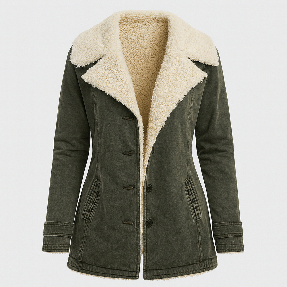 Gwen - Women's Sherpa Lined Winter Jacket