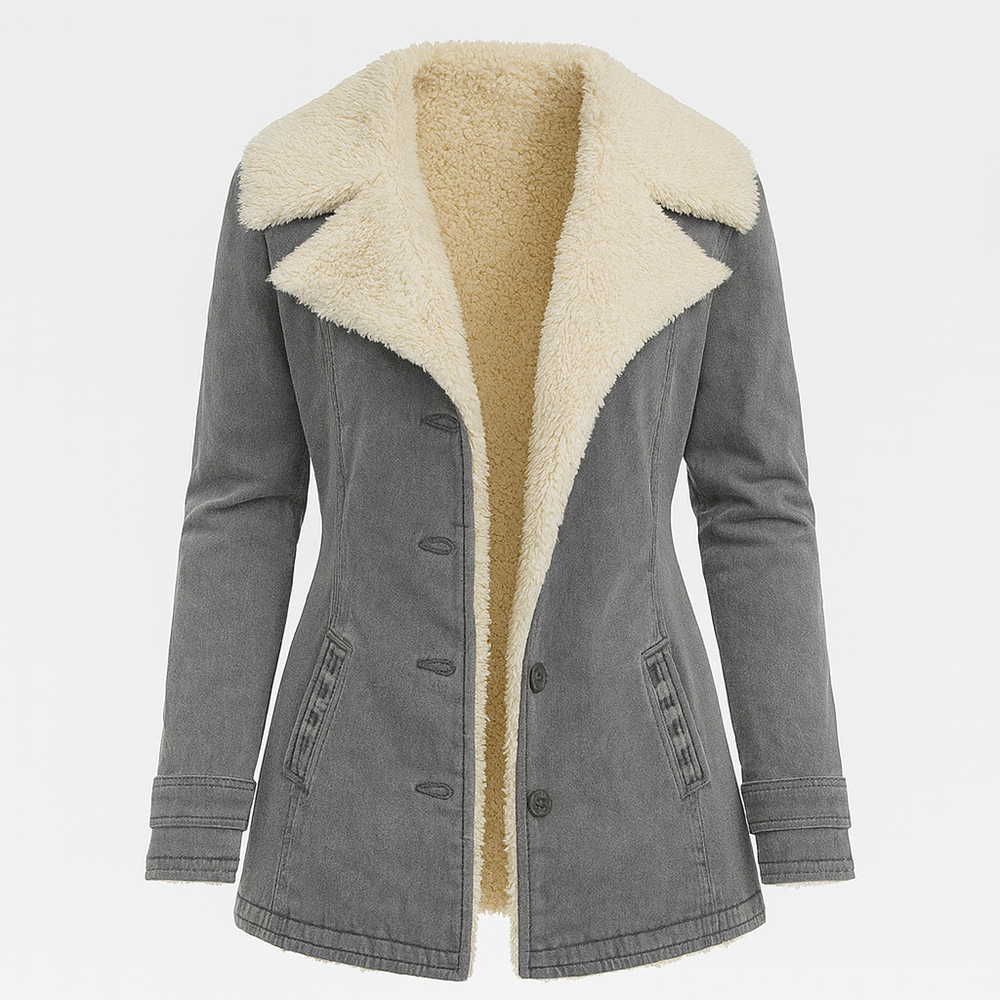 Gwen - Women's Sherpa Lined Winter Jacket