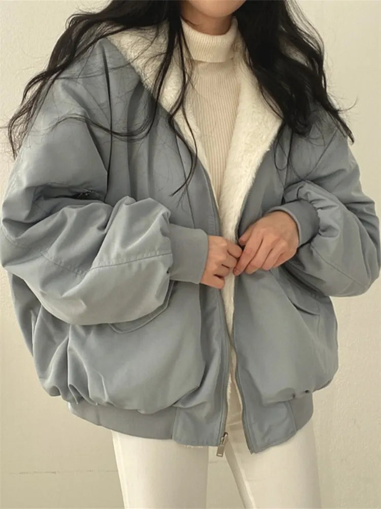 Harriet - Women's Sherpa Lined Denim Jacket