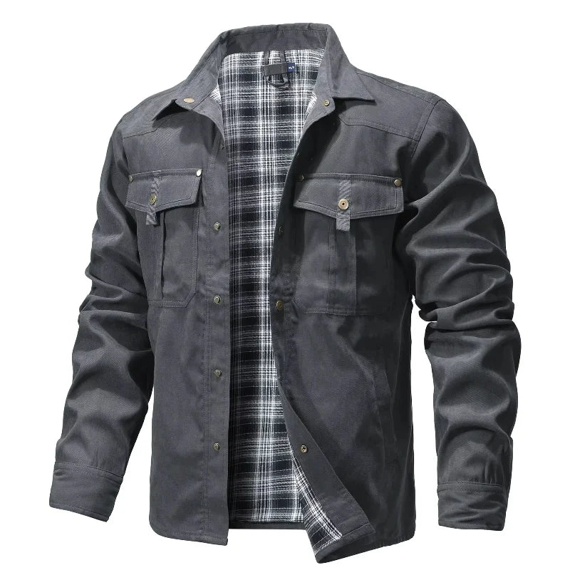 Harvey - Men's Overshirt Jacket