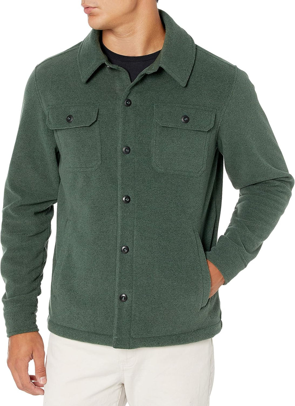 Hayes - Men's Fleece Shirt Jacket