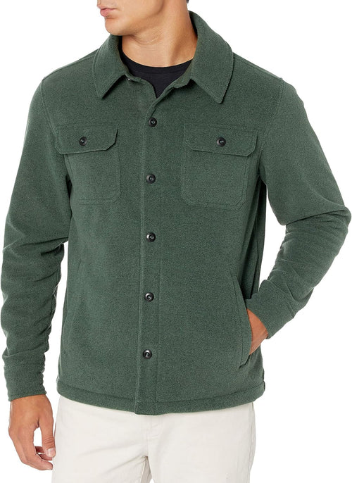 Hayes - Men's Fleece Shirt Jacket