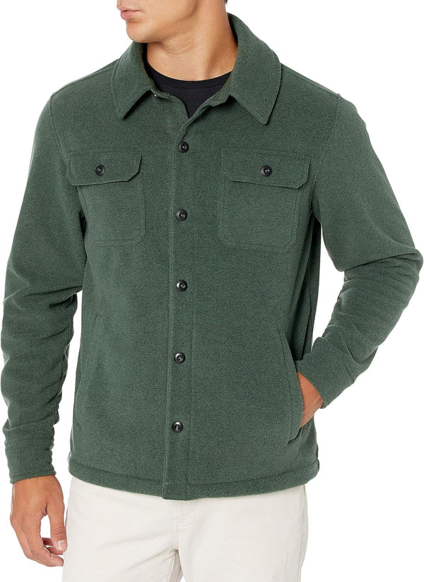 Hayes - Men's Fleece Shirt Jacket
