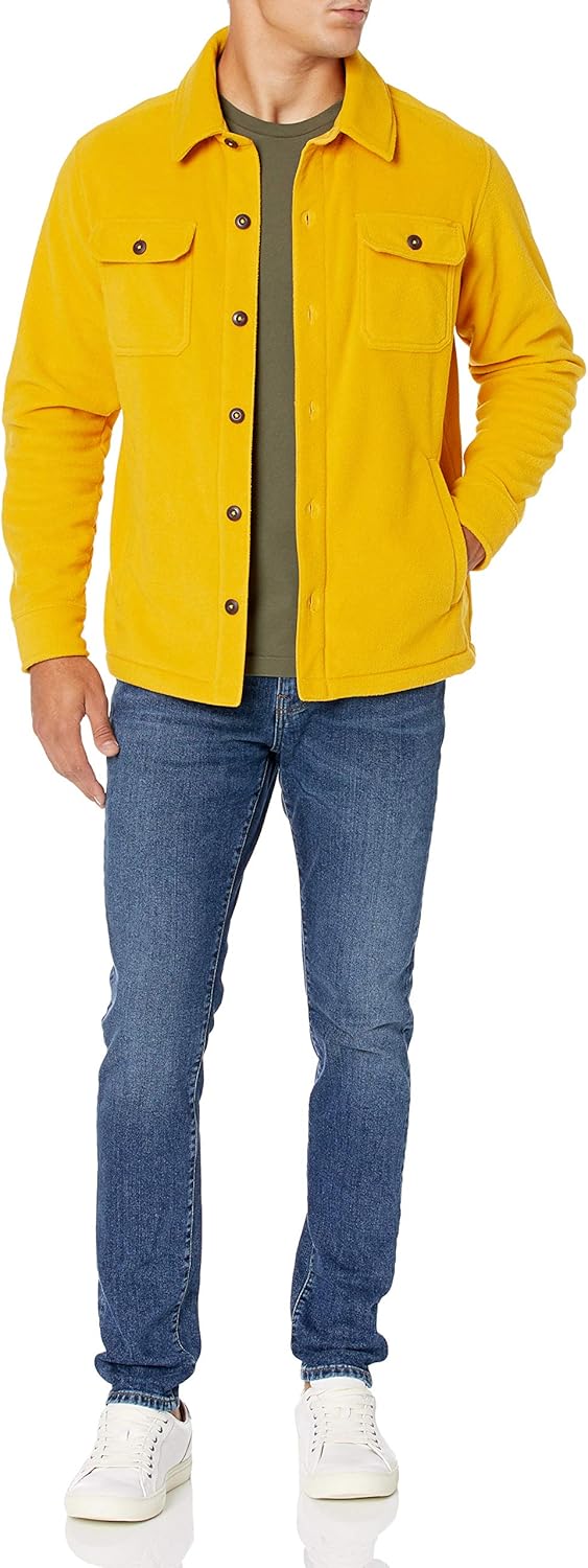 Hayes - Men's Fleece Shirt Jacket