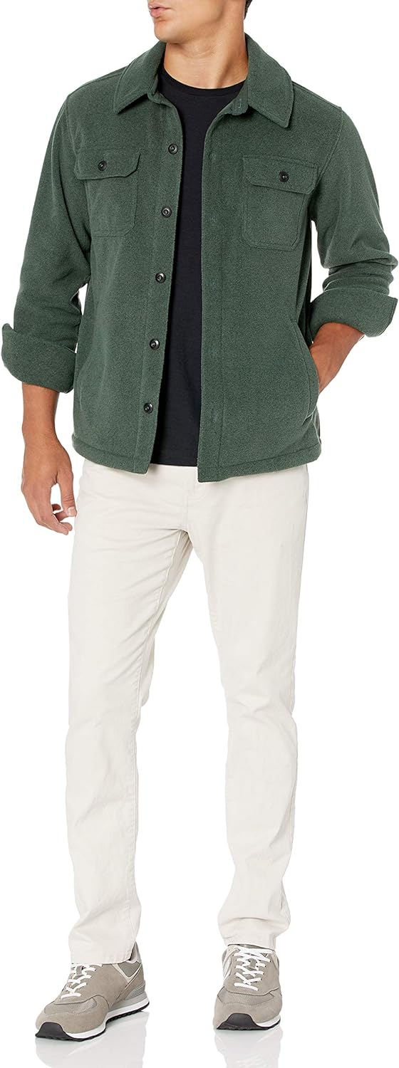 Hayes - Men's Fleece Shirt Jacket