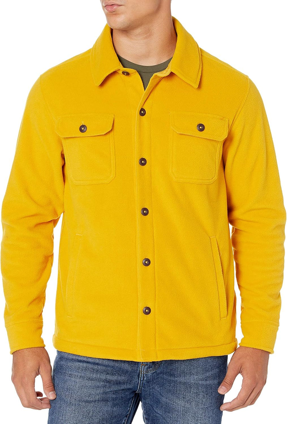 Hayes - Men's Fleece Shirt Jacket