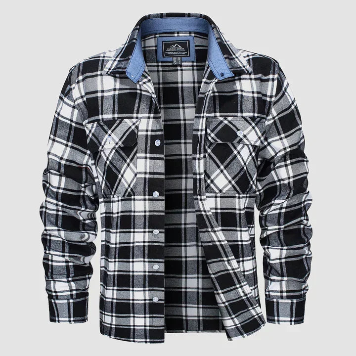 Heath - Men's Flannel Lined Shirt Jacket