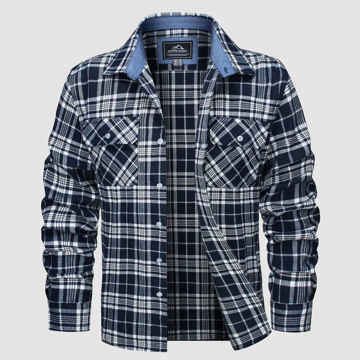 Heath - Men's Flannel Lined Shirt Jacket