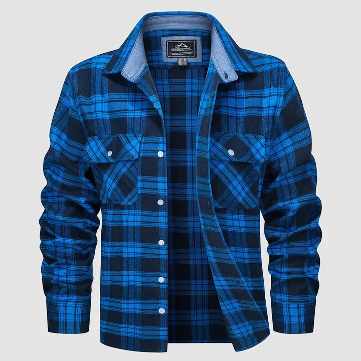 Heath - Men's Flannel Lined Shirt Jacket