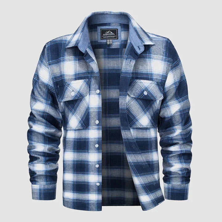 Heath - Men's Flannel Lined Shirt Jacket