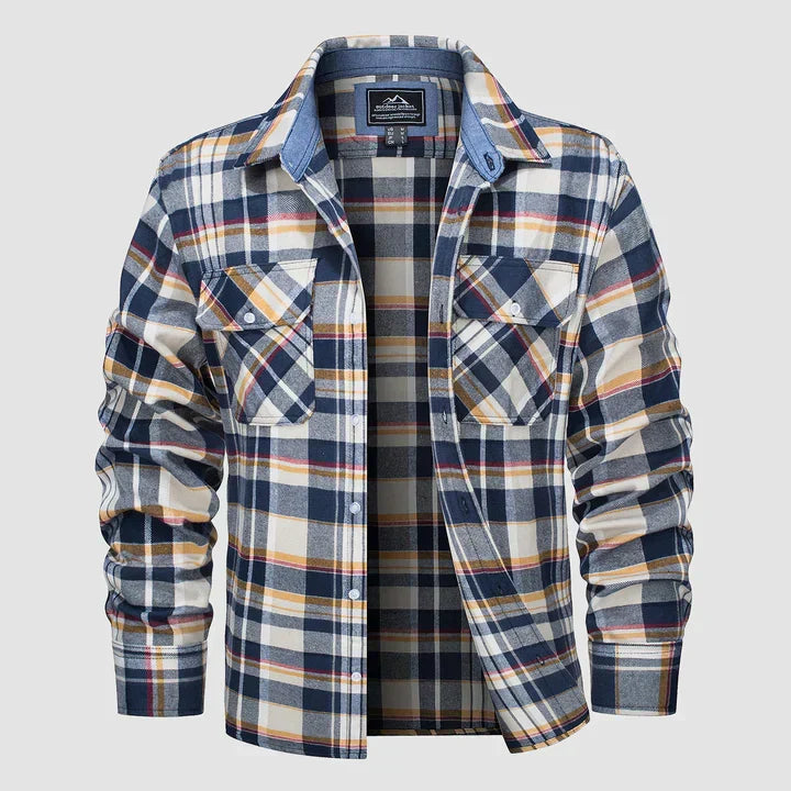 Heath - Men's Flannel Lined Shirt Jacket