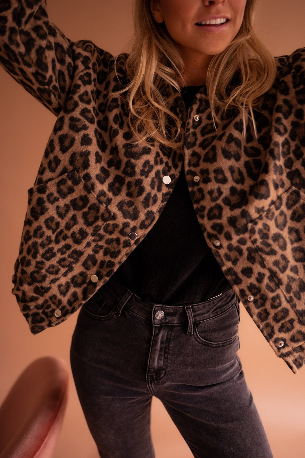 Helena - Women's Leopard Print Jacket