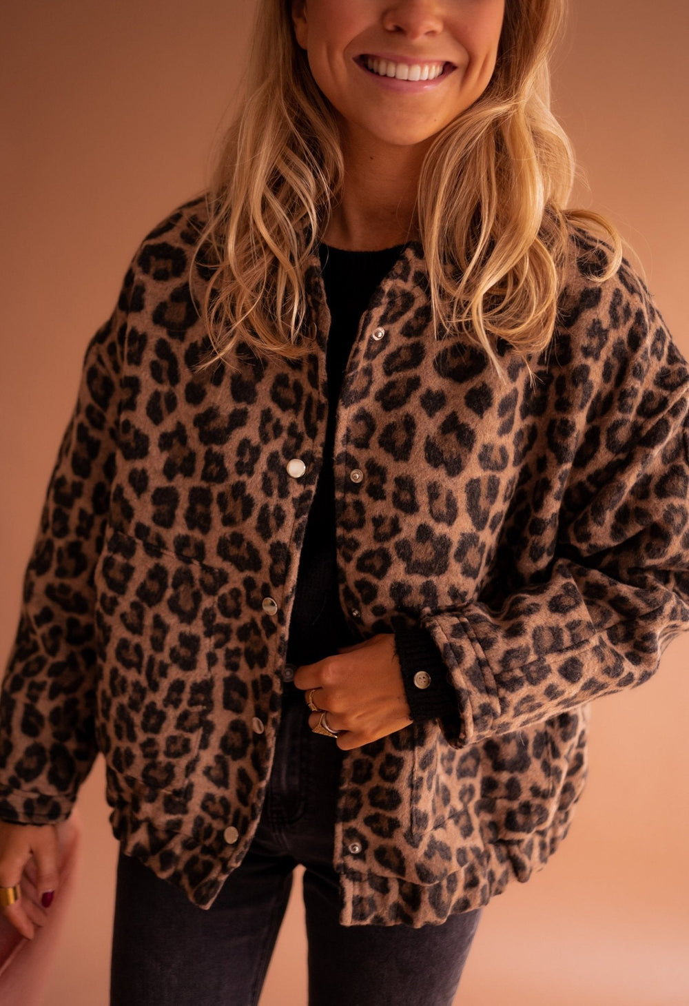 Helena - Women's Leopard Print Jacket