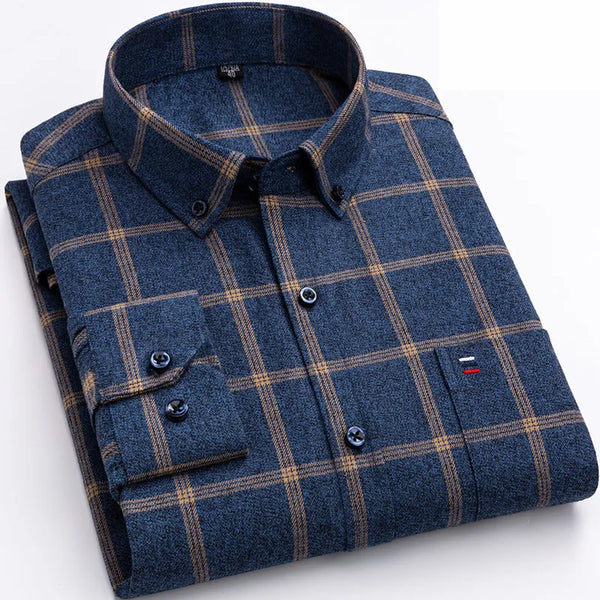 Horace - Men's Check Button Up Shirt