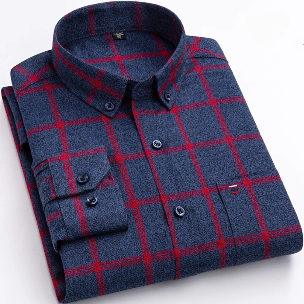 Horace - Men's Check Button Up Shirt