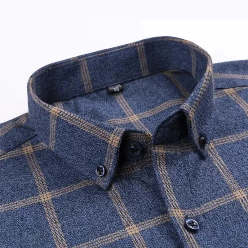Horace - Men's Check Button Up Shirt