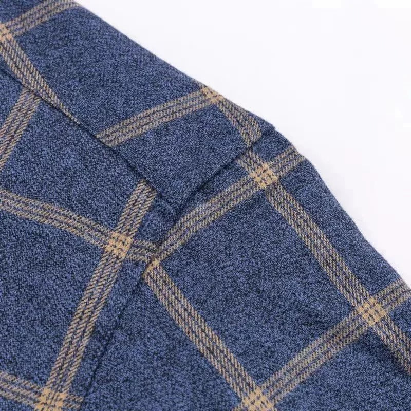Horace - Men's Check Button Up Shirt