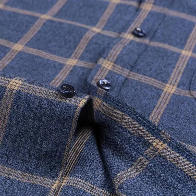 Horace - Men's Check Button Up Shirt