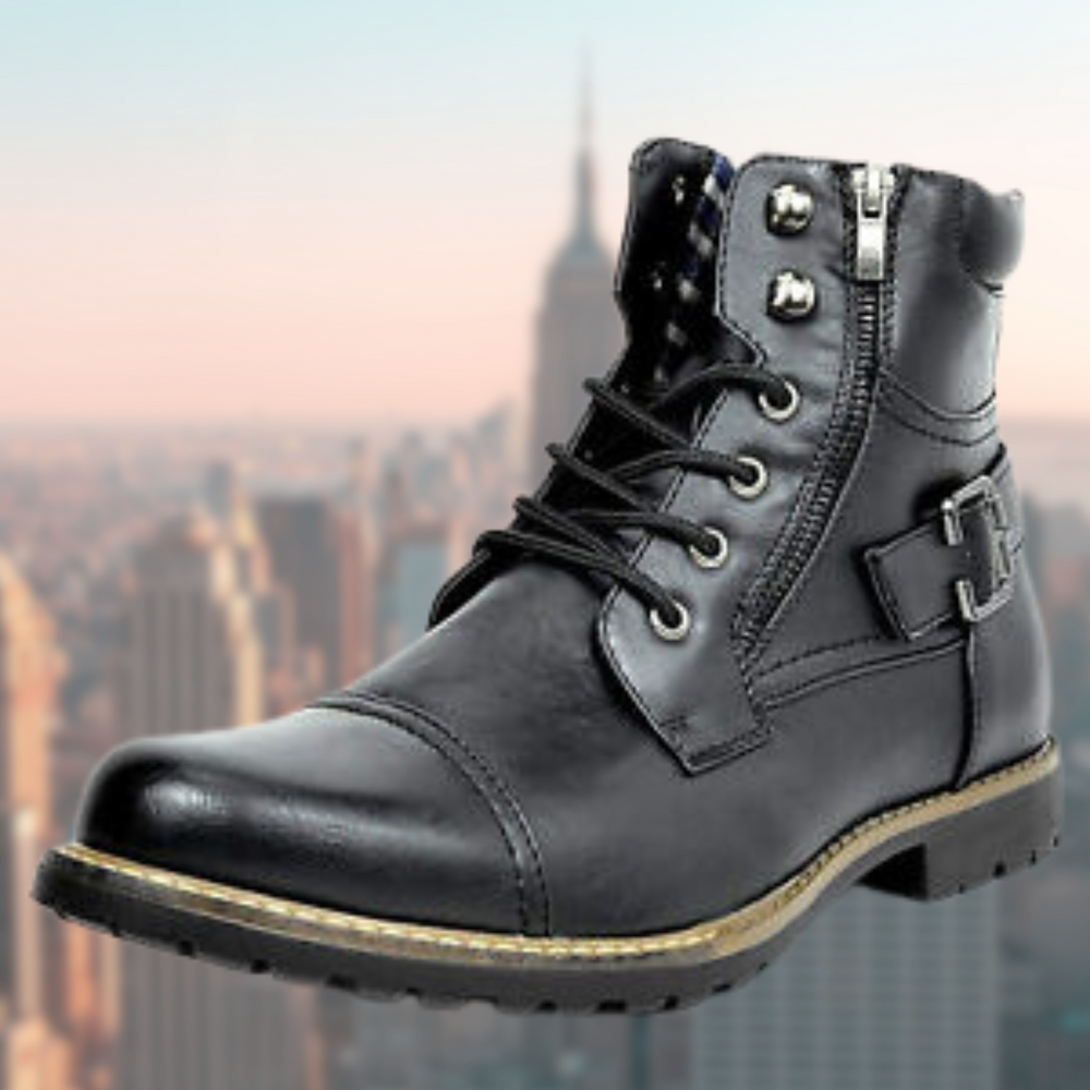 Ignatius - Men's Lace Up Leather Boots